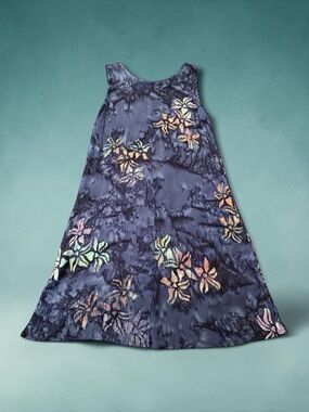 BOHO RAYON BEACH COVER-UP / VACATION DRESS *SMALL see details